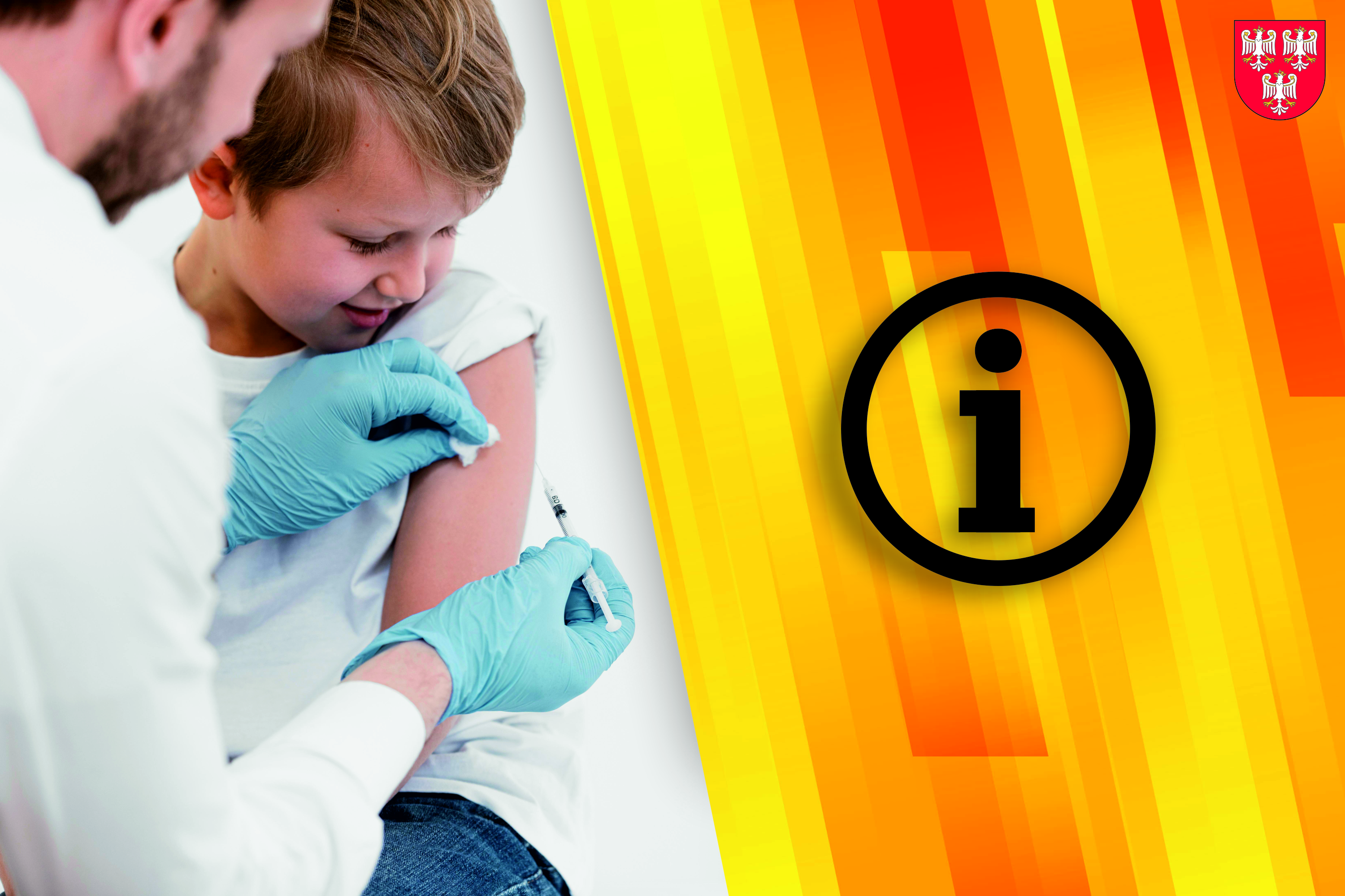 Zdjęcie dziecka przyjmującego szczepionkę